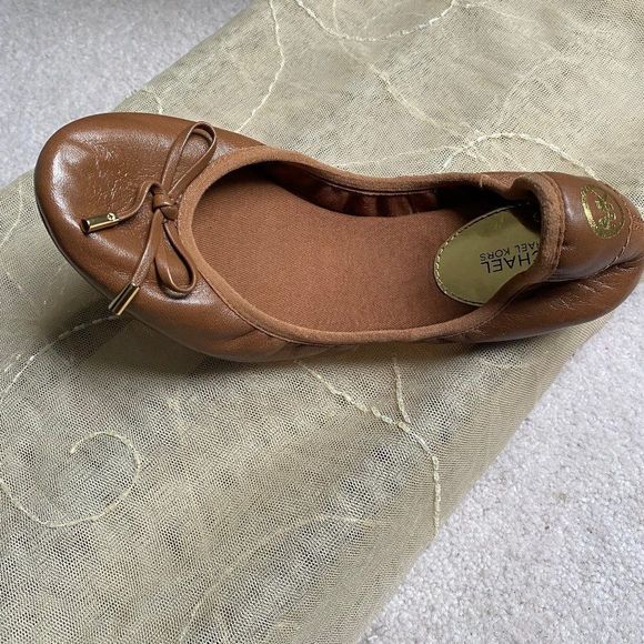 MICHAEL KORS Women City Leather Ballet Flats - NEW NWOB - Picture 3 of 8